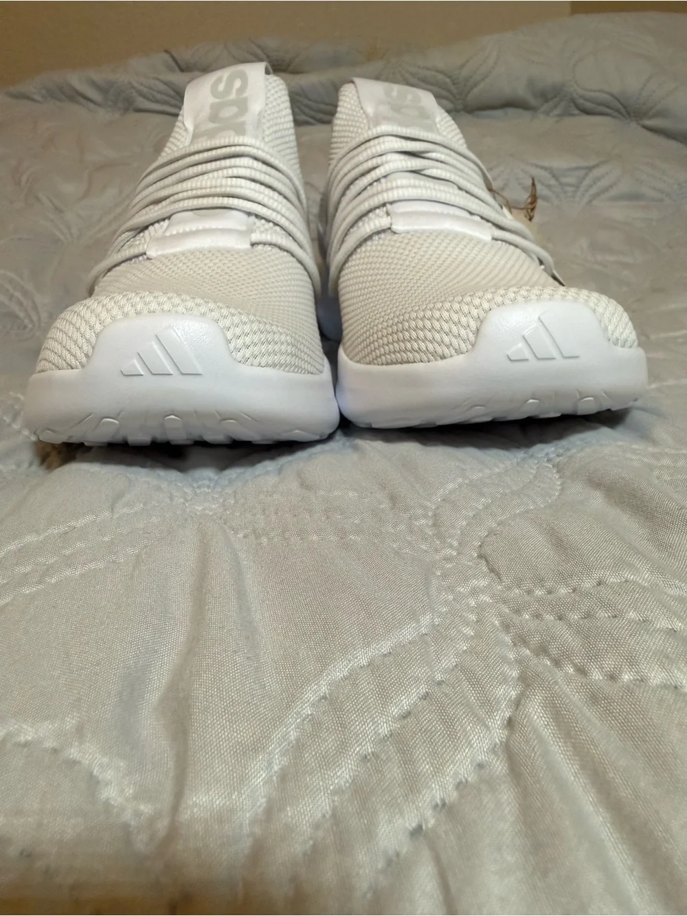 Adidas Lite Racer Adapt 7.0 Cloudfoam Triple White NWT Size 10